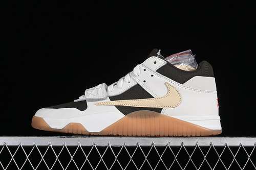 【500】[FZ8117-100]-[TRAVIS SCOTT X JORDAN CUT THE CHECK AJ1 SAIL/MEDIUM OLIVE/MUSLIN/UNIVERSITY RED]