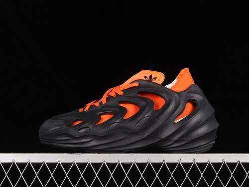 【300】[HP6581]-[ADIFOM Q SHOES CORE BLACK/IMPERIAL ORANGE/GREY SIX]-[WOMAN:36-39]-[MAN:40-45]
