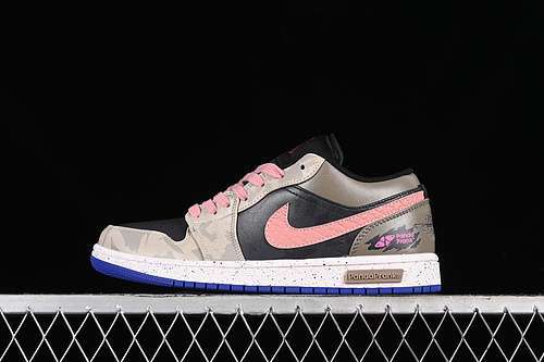 【380】[553558-154]-[AIR JORDAN 1 LOW WHITE/COURT PURPLE/TROPICAL TWIST/BLACK]-[UNISEX:35.5-47.5]