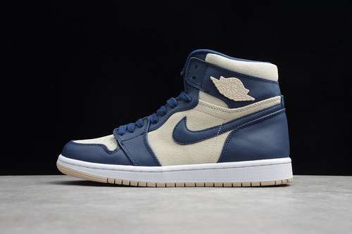【360】[AQ9331-401]-[AIR JORDAN 1 HIGH RETRO NAVY BLUE/WHITE]-[WOMAN:36-39]-[MAN:40-47]