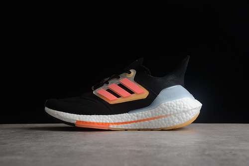 【300】[GX5464]-[ULTRABOOST 22 CORE BLACK/TURBO/FLASH ORANGE]-[WOMAN:36-39]-[MAN:40-45]