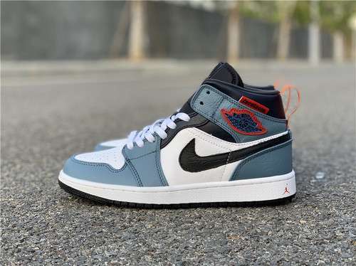 【360】[CU2802-100]-[GZ AIR JORDAN 1 MID FEARLESS FACETASM WHITE/BLUE]-[WOMAN:36-39]-[MAN:40-46]