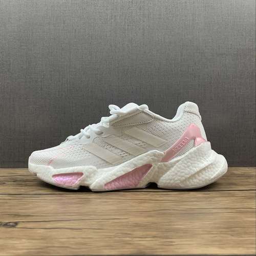 【320】[GX3487]-[X9000L4 SHOES CLOUD WHITE/CLOUD WHITE/PINK]-[WOMAN:36-40]