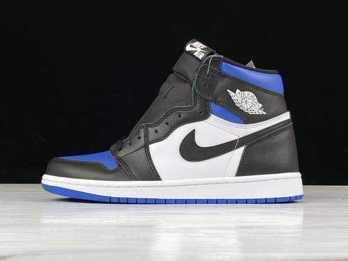 【550】[555088-041]-[AIR JORDAN 1 HIGH OG BLACK/WHITE-GAME ROYAL-BLACK]-[MAN:40.5-46]