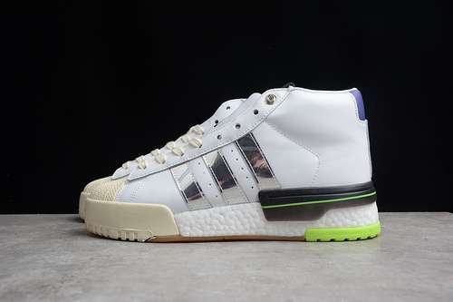 【340】[FY3501]-[SANKUANZ X RIVALRY PRO MODEL FOOTWEAR WHITE/SILVER METALLIC/CORE BLACK]