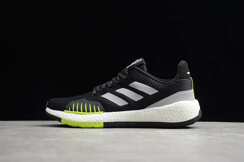 【270】[FU7322]-[PULSEBOOST HD WINTER SHOES CORE BLACK/GREY TWO/SOLAR YELLOW]-[UNISEX:36-45]