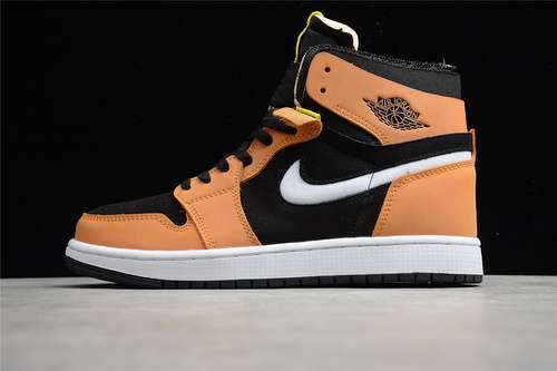 【400】[CT0978-002]-[AIR JORDAN 1 HIGH ZOOM COMFORT ROOKIE OF THE YEAR BLACK/WHITE/MONARCH]