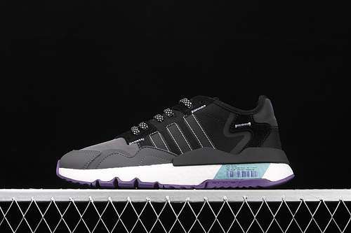【280】[FV4135]-[NITE JOGGER SHOES TECH PURPLE/CORE BLACK/GREY FIVE]-[WOMAN:36-39]-[MAN:40-45]