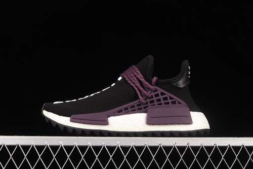 【360】[AC7033]-[PHARRELL X NMD HUMAN RACE TRAIL EQUALITY CORE BLACK/DEEPEST PURPLE/CORE BLACK]