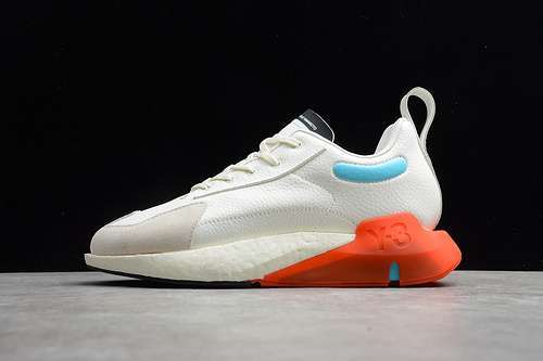 【400】[FX1428]-[Y-3 ORISAN SHOES CLOUD WHITE/ORANGE/LIGHT BLUE]-[MAN:38-45]