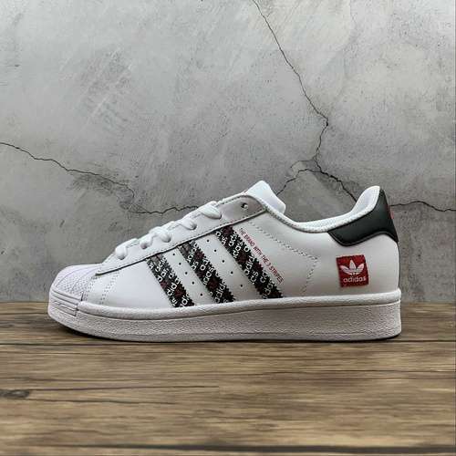 【270】[FZ4833]-[SUPERSTAR SHOES CLOUD WHITE/CORE BLACK/RED]-[WOMAN:36-39]-[MAN:40-44]
