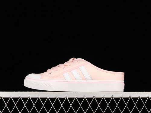 【190】[CC2525]-[NIZZA SEMI SLIPPERS LIGHT PINK/LIGHT PINK/CLOUD WHITE]-[WOMAN:36-40]