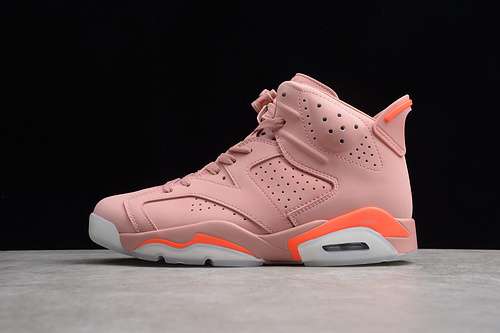 [128-126-137]-[CI0550-600]-[AIR JORDAN 6 RETRO ALEALI MAY RUST PINK/BRIGHT CRIMSON]-[UINSEX:36-44]