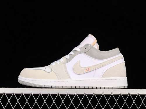 【300】[DN1635-100]-[AIR JORDAN 1 LOW INSIDE OUT WHITE/NEUTRAL GREY/PHANTOM]-[WOMAN:36-39]-[MAN:40-45]