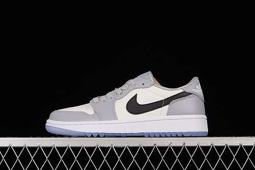【300】DD9315-002]-[AIR JORDAN 1 LOW GOLF WOLF GREY/PHOTON DUST/WHITE/BLACK]-[WOMAN:36-39]-[MAN:40-46]