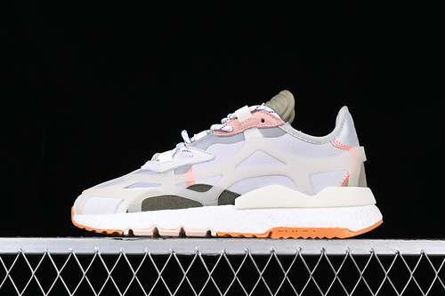 【280】[ID5101]-[ADIDAS IVY PARK X NITE JOGGER CAMO LIGHT SOLID GREY/CHALK WHITE/BLISS ORANGE]