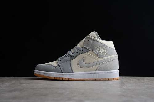 【320】[DN4281-100]-[AIR JORDAN 1 MID SE COCONUT MILK/COCONUT MILK/PARTICLE GREY]-[WOMAN:36-39