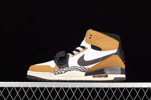 【350】[AV3922-102]-[AIR JORDAN LEGACY 312 ROOKIE OF THE YEAR WHITE/BAROQUE BROWN-WHEAT-VARSITY RED]