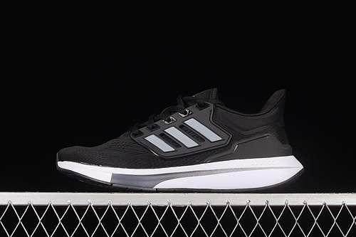 【300】[H00512]-[EQ21 RUNNING SHOES BLACK/BLACK/WHITE]-[WOMAN:36-39]-[MAN:40-45]