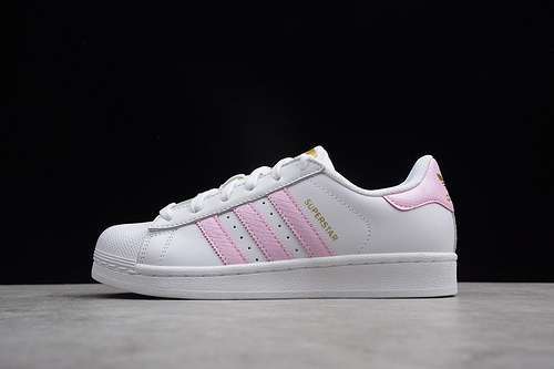 [CQ1888]-[AD SUPERSTAR W ORIGINAL WHITE/PINK/GOLD]-[WOMAN:36-39 1/3]-[OG00114]