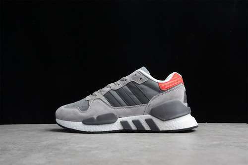 【300】[G26155]-[ZX930 X EQT SHOES DARK GREY/COOL GREY-SOLAR RED]-[WOMAN:36-39]-[MAN:40-45]
