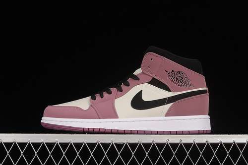 【310】[DC7267-500]-[AIR JORDAN 1 MID SE WHITE/BERRY PINK/BLACK]-[WOMAN:36-39]-[MAN:40-46]