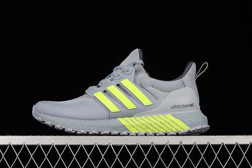 【300】[GX6264]-[ULTRA BOOST 4.0 SHOES GREY/GREY/VOLT]-[MAN:39-45]