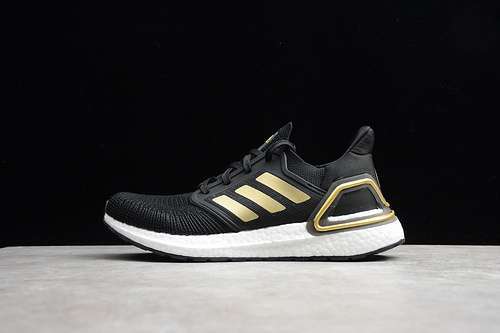 [EE4393]-[ULTRA BOOST 20 CONSORTIUM SHOES CORE BLACK/GOLD/CLOUD WHITE]-[MAN:39-45]