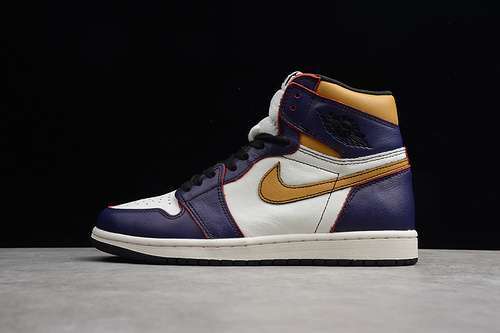 [108-106-117]-[CD6578-507]-[GZ AIR JORDAN 1 RETRO HIGH LA CHICAGO PURPLE/UNIVERSITY GOLD]