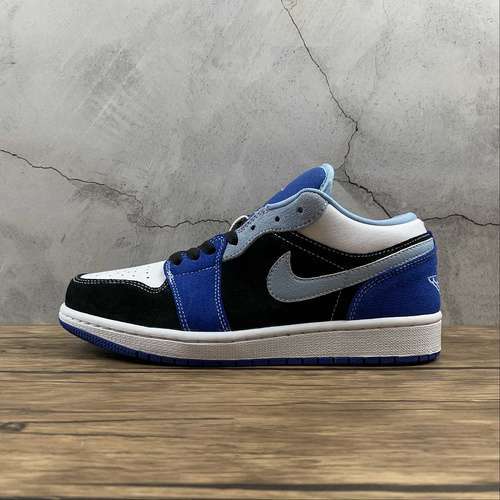 【300】[DH0206-400]-[AIR JORDAN 1 LOW SE RACER BLUE/PSYCHIC BLUE/BLACK/MULTI-COLOR]-[UNISEX:36-46]