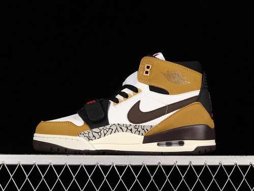 【380】[AV3922-102]-[AIR JORDAN LEGACY 312 ROOKIE OF THE YEAR WHITE/BAROQUE BROWN-WHEAT-VARSITY RED]