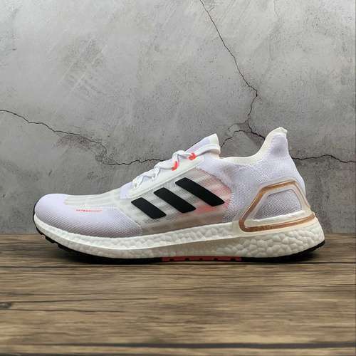 【290】[FW9771]-[ULTRABOOST SUMMER.RDY SHOES CLOUD WHITE/CORE BLACK/SIGNAL PINK]-[MAN:39-45]