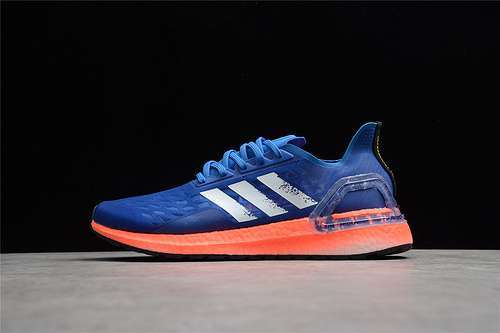 【280】[EF0893]-[ULTRABOOST PB SHOES GLORY BLUE/CORE WHITE/SOLAR RED]-[MAN:39-45]