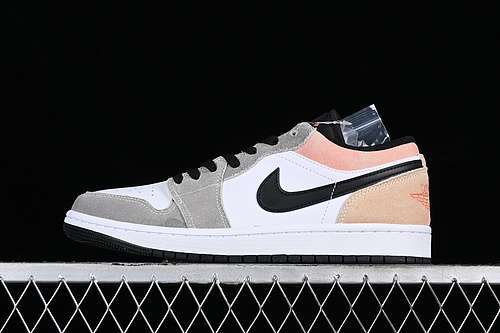 【320】[DX4334-008]-[AIR JORDAN 1 LOW WHITE/BLACK/GREY/PINK]-[MAN:40-46]