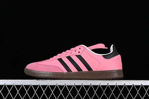 【260】[B75816]-[ADIDAS ORIGINALS SAMBA VEGAN PINK/BLACK]-[WOMAN:36-40]