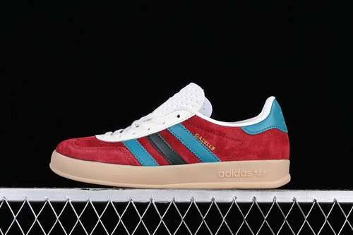 【230】[IG4996]-[ORIGINALS GAZELLE INDOOR WHITE/RED/BLUE/GREEN]-[WOMAN:36-39]-[MAN:40-45]