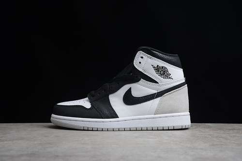 【400】[555088-108]-[AIR JORDAN 1 RETRO HIGH OG STAGE HAZE WHITE/BLACK-GREY FOG-BLEACHED CORAL]