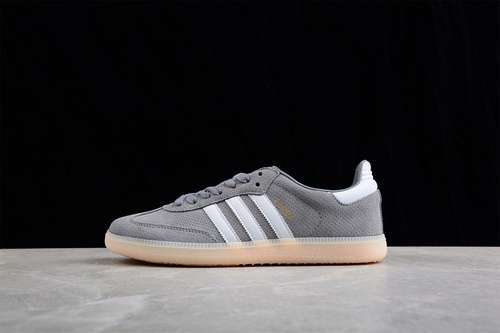【250】[HP7905]-[SAMBA OG SHOES GREY THREE/CORE WHITE/BLISS ORANGE]-[WOMAN:36-39]-[MAN:40-45]