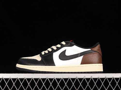 【300】[CZ0790-061]-[AIR JORDAN 1 RETRO LOW MOCHA/BLACK/BROWN-WHITE]-[WOMAN:36-39]-[MAN:40-46]