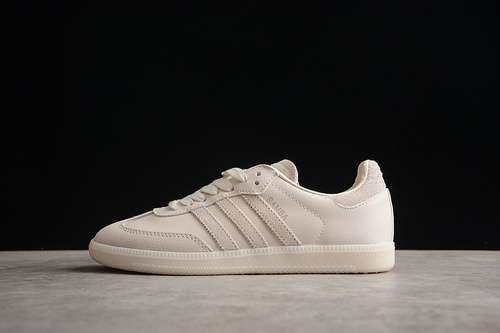 【250】[FZ5603]-[WALES BONNER X SAMBA SHOES BEIGE/BEIGE/BEIGE]-[WOMAN:35-39]-[MAN:40-45]