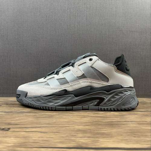 【340】[S24147]-[NITEBALL SHOES BEIGE/DARK GREY/BEIGE]-[WOMAN:36-39]-[MAN:40-45]