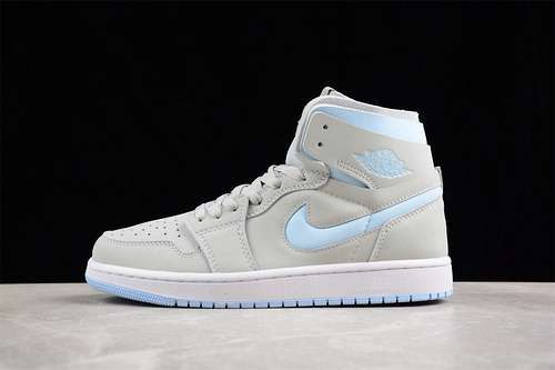【340】[CT0979-004]-[AIR JORDAN 1 ZOOM CMFT WHITE/GREY/BLUE]-[WOMAN:36-39]-[MAN:40-46]
