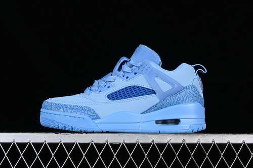 【280】[FQ1759-400]-[JORDAN SPIZIKE LOW FOOTBALL BLUE/FOUNTAIN BLUE/UNIVERSITY RED]-[UNISEX:36-47.5]