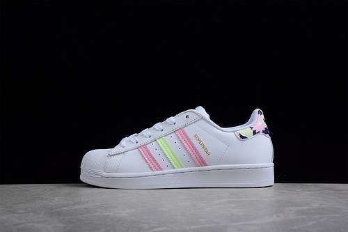 【280】[GY3330]-[SUPERSTAR CLOUD WHITE/ALMOST LIME/TRUE PINK]-[WOMAN:36-39]