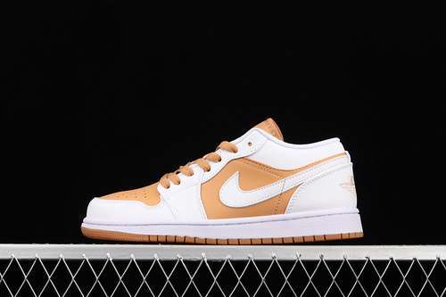 【320】[DN6999-100]-[AIR JORDAN 1 LOW WHITE/TAN/GUM]-[WOMAN:36-39]-[MAN:40-46]