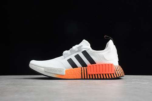 【300】[FV3648]-[NMD_R1 SHOES CLOUD WHITE/CORE BLACK/SOLAR RED]-[WOMAN:36-39]-[MAN:40-45]