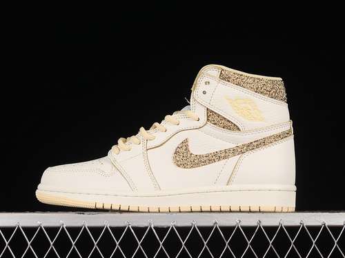 【380】[FD8631-100]-[AIR JORDAN 1 RETRO HIGH OG CRAFT VIBRATIONS OF NAIJA SAIL/PALE VANILLA/BLACK]
