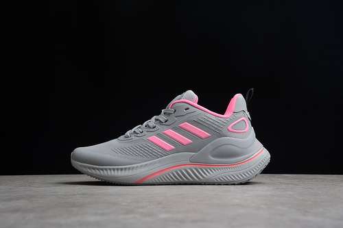 【280】[GV7922]-[ALPHAMAGMA SHOES WOLF GREY/WOLF GREY/PINK]-[WOMAN:36-40]