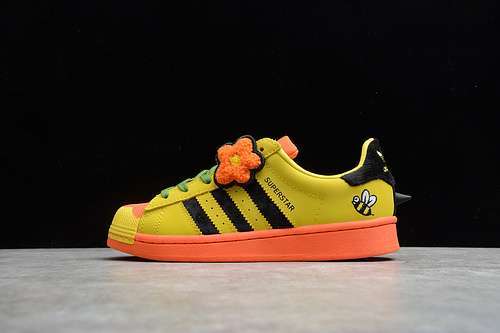 【320】[FZ5254]-[SUPERSTAR X MELTING SADNESS BEE YELLOW/BLACK/ORANGE]-[UNISEX:36.5-45]