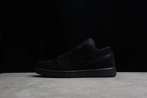 【300】[553558-056]-[GZ AIR JORDAN 1 LOW BLACK/BLACK/BLACK]-[WOMAN:36-39]-[MAN:40-47.5]
